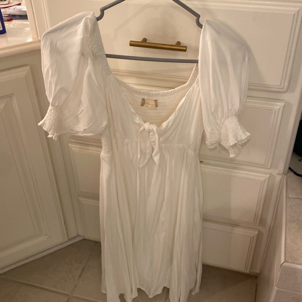 Altar’D State midi white dress